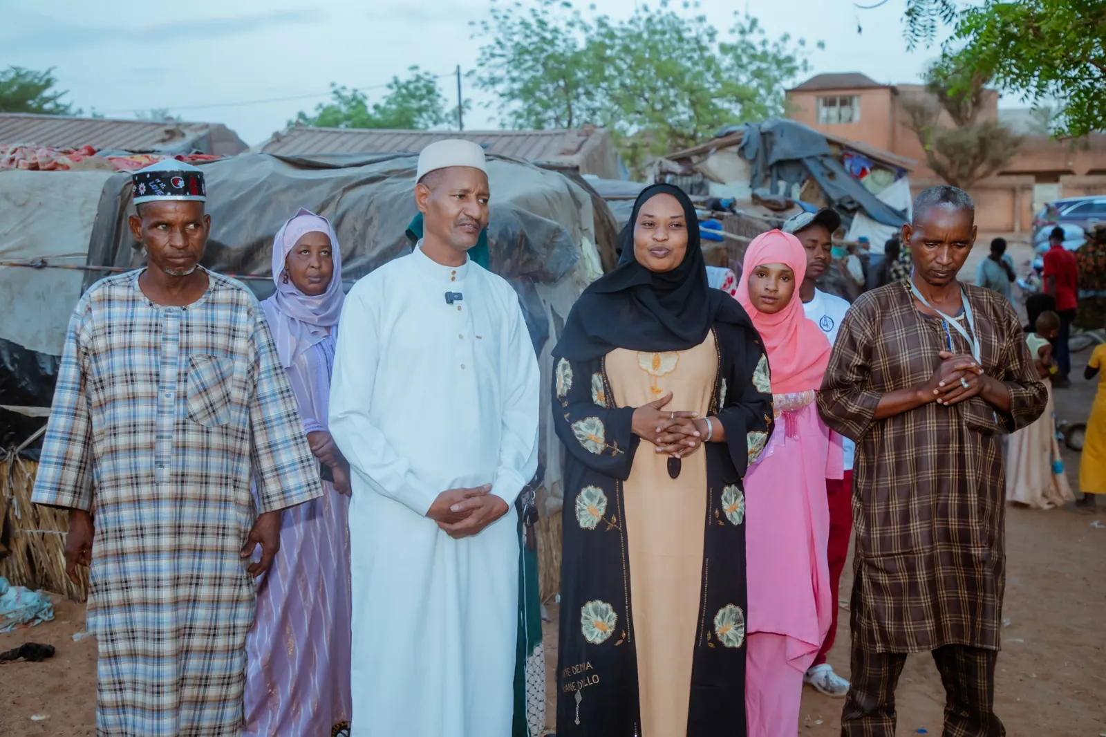 L'équipe de l'ONG ADJS lors de l'opération Ramadan 2026